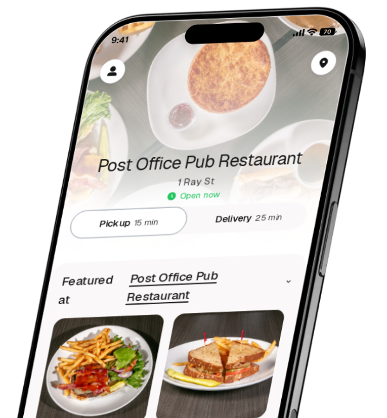 Post Office Pub Restaurant app preview