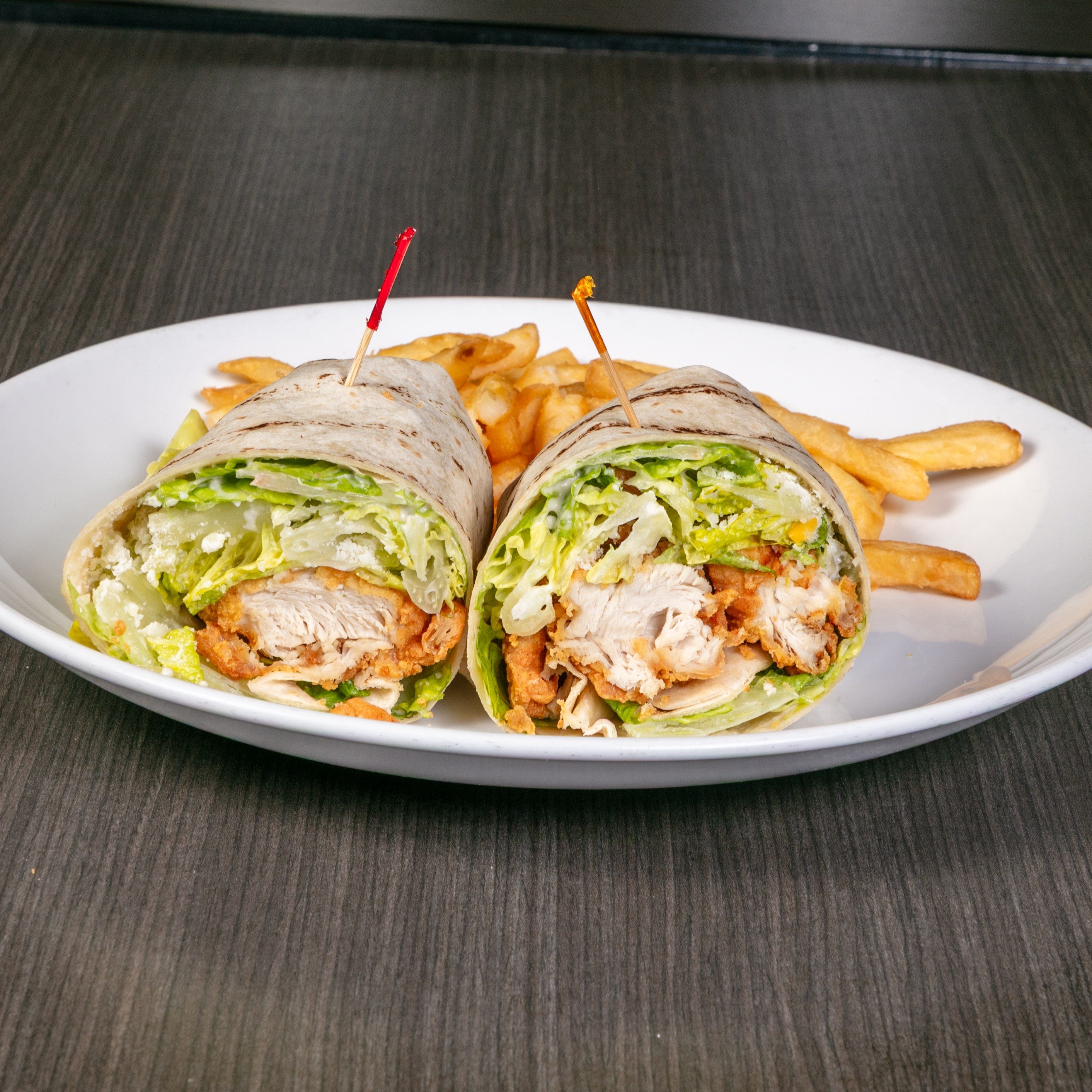Chicken Caesar Wrap.