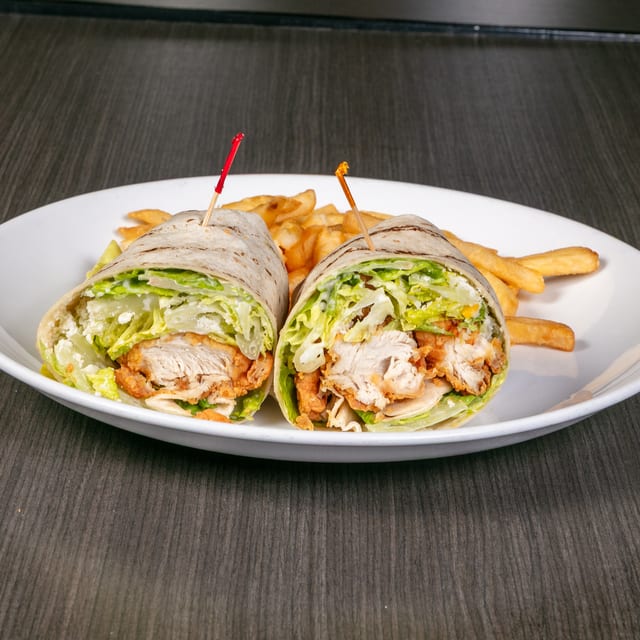 Chicken Caesar Wrap.