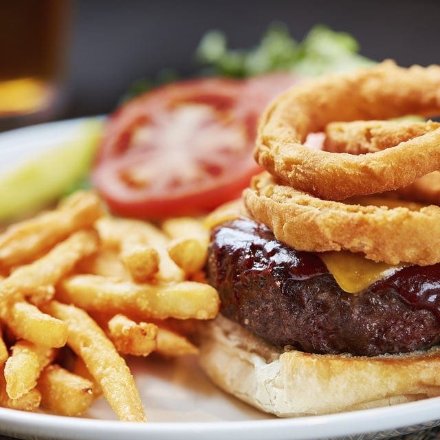 Bronco Burger.